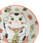 Preview: TDS, Bowl, Kawaii Lucky Cat Neko, Red, Ø 15 x 7 cm, 500ml - Item No. 33009