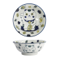 Preview: Tokyo Design Studio Ramenschale Kawaii Lucky Cat Neko Blau, Porzellan, Ø 20,8 × 8 cm, 1 l