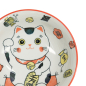 Preview: TDS, Ramen Bowl, Kawaii Lucky Cat Neko, Red,  Ø 20.8 x 8cm, 1000ml - Item No. 33011