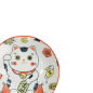 Preview: Pastateller Kawaii Lucky Cat Neko Rot, Porzellan, Ø 21 × 5 cm, Art.-Nr. 33013