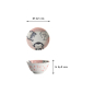 Preview: Reisschale Kawaii Animal Rosa, Porzellan, Ø 12 × 6,4 cm, 300 ml, Art.-Nr. 33018