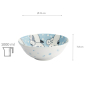 Preview: TDS, Ramen Bowl, Kawaii Animal, Blue, Ø 21x7.8cm, 1000ml, Item No. 33023