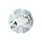 Preview: Ramen Bowl Kawaii Animal Blue, Porcelain, Ø 21 × 7.8 cm, 1 l, Item No. 33023