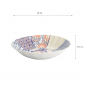 Preview: TDS, Shallow Bowl, Mino Shozui, Navy, Ø 24 x 4.8 cm, Item No. 33029