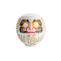 Preview: TDS, Daruma, Dekoration, Weiß, Ø 9 cm - Art Nr: 33038
