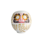 Preview: TDS, Daruma, Dekoration, Weiß, Ø 9 cm - Art Nr: 33038