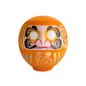 Preview: TDS, Daruma, Decoration, Orange, Ø 17 cm - Item No. 33047