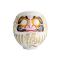 Preview: TDS, Daruma, Decoration, White, Ø 17 cm - Item No. 33050