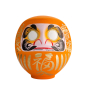 Preview: TDS, Daruma, Decoration, Orange, Ø 25 cm - Item No. 33053