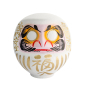 Preview: TDS, Daruma, Decoration, White, Ø 25 cm - Item No. 33056