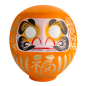 Preview: TDS, Daruma, Dekoration, Orange, 75cm - Art Nr. 33065