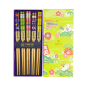 Preview: TDS, Chopstick Set, Spring Green, 5 pair, Item No. 33081