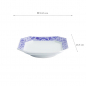 Preview: TDS, Plate, Blue, 14.5 x 14.5 cm, Item No. 33151