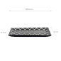 Preview: TDS, Sushi Plate, Onyx Noir Mermaid Design, 22x13x2cm, Item No. 33167