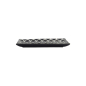 Preview: Sushi Plate Onyx Noir Mermaid Black, Porcelain, 22 × 13 × 2 cm, Item No. 33167