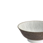 Preview: Ramen Bowl Satomaki Tokusa Brown/White, Porcelain, Ø 21.5 × 9 cm, 1.3 l, Item No. 33180