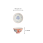 Preview: Schale Kawaii Daruma Rosa, Porzellan, Ø 11,5 × 6 cm, 300 ml, Art.-Nr. 33204