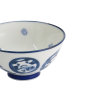 Preview: TDS, Rice Bowl, Kawaii, Daruma, Blue/White, Ø 11.5x6cm 300ml, Item No. 33209