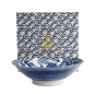 Preview: TDS, Ramen Bowl Giftset 2 Pcs, Hawk, Ø 25.2x7.7cm 1400ml, Item No. 33231