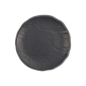 Preview: Round Plate Iwate Black Rock, Melamine, Ø 23 × 2 cm, Item No. 33278