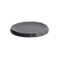 Preview: Round Plate Iwate Black Rock, Melamine, Ø 23 × 2 cm, Item No. 33278