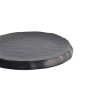 Preview: TDS, Round Plate Rock, Melamine Iwate Black, Ø 23 x 2cm, Item No. 33278