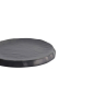 Preview: Round Plate Iwate Black Rock, Melamine, Ø 23 × 2 cm, Item No. 33278