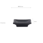 Preview: Cobalt Blue Eckige Schale bei g-HoReCa (Bild 5 von 5)