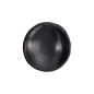 Preview: Plate Iwate Black, Melamine, Ø 18.5 × 4.5 cm, Item No. 33282