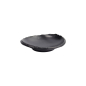 Preview: Plate Iwate Black, Melamine, Ø 18.5 × 4.5 cm, Item No. 33282