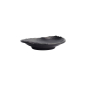 Preview: Plate Iwate Black, Melamine, Ø 18.5 × 4.5 cm, Item No. 33282