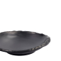 Preview: TDS, Plate, Melamine Iwate Black, 18.5x18.3x4.5cm, Item No. 33282