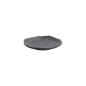 Preview: Plate Iwate Black, Melamine, Ø 15.7 × 2.3 cm, Item No. 33289