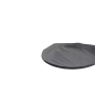 Preview: Plate Iwate Black, Melamine, Ø 15.7 × 2.3 cm, Item No. 33289