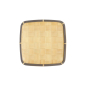 Preview: Square Plate, Bamboo, 19 × 19 × 2.6 cm, Item No. 33291