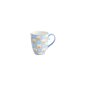 Preview: Mug Kawaii Lucky Cat Blue in Gift Box, Porcelain, Ø 8.5 × 10.2 cm, 380 ml, Item No. 33358