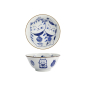 Preview: Tokyo Design Studio Tayo Bowl Kawaii Cat Neko Blue (Blue/White), Porcelain, Ø 14.9 × 6.7 cm, 500 ml