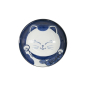 Preview: Ramen Bowl Kawaii Cat Neko Blue (Blue/White), Porcelain, Ø 19.7 × 7.5 cm, 1 l, Item No. 33419