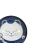 Preview: Ramen Bowl Kawaii Cat Neko Blue (Blue/White), Porcelain, Ø 19.7 × 7.5 cm, 1 l, Item No. 33419