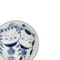 Preview: Ramenschale Kawaii Cat Neko Blau (Blau/Weiß), Porzellan, Ø 19,7 × 7,5 cm, 1 l, Art.-Nr. 33420