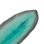 Preview: TDS, Langer Teller, Yamasaku, Türkis, 33x13,5x2,5cm, Art.-Nr. 33442