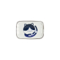 Preview: Rectangular Plate Kawaii Cat Neko D Blue/White, Porcelain, 16.3 × 10.2 cm, Item No. 33495