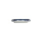 Preview: Rectangular Plate Kawaii Cat Neko F Blue/White, Porcelain, 16.3 × 10.2 cm, Item No. 33501