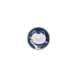 Preview: Schale Kawaii Cat Neko Weiß/Blau, Porzellan, Ø 10,2 × 2,5 cm, Art.-Nr. 33502