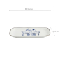 Preview: TDS, Quadratischer Teller, Kawaii Cat Neko, Blau, 16,3x10,2cm, Art.-Nr. 33504