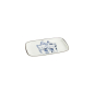 Preview: Rectangular Plate Kawaii Cat Neko G Blue/White, Porcelain, 16.3 × 10.2 cm, Item No. 33504