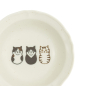 Preview: TDS, Flacher Teller, Kawaii Cat, Ø 14x3,8cm- Art Nr. 33540