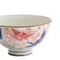 Preview: TDS, Rice Bowl, Kawaii Origami Crane, Ø 11.5x6cm 300ml, Red, Item No. 33591
