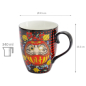 Preview: TDS, Mug, Kawaii Daruma Mug in Giftbox, Ø 8.5x10.2cm, 340 ml, Item No. 33613