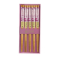 Preview: TDS, Chopstick Gift Set, White Sakura, 5 pair, Item No. 33627